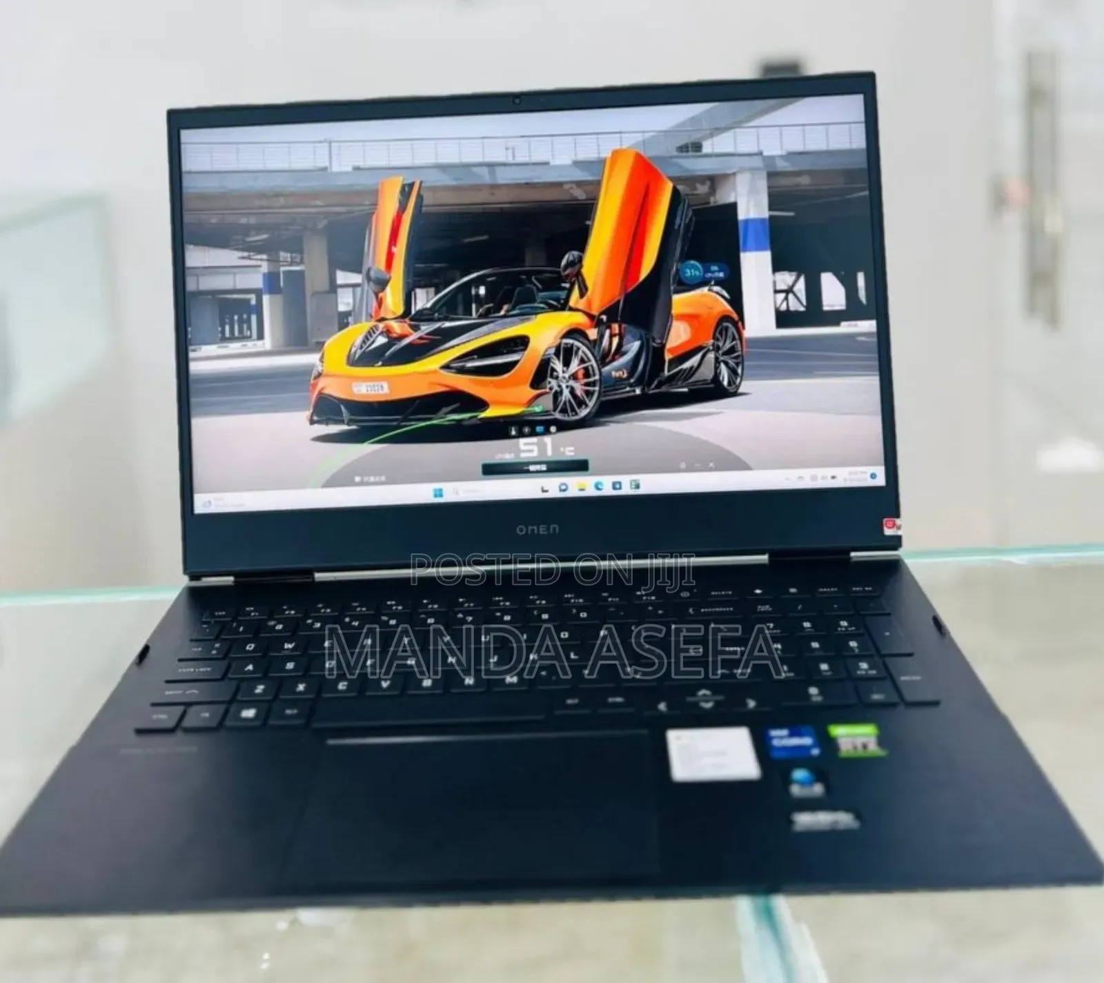 New Laptop HP Omen 16 16GB Intel Core I7 SSD 512GB