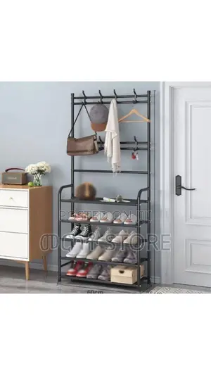Multi Functional Shoe and Hat Rack