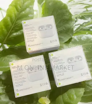 New Airpods Pro 2nd Gen, Water-Resistant for Outdoor Use