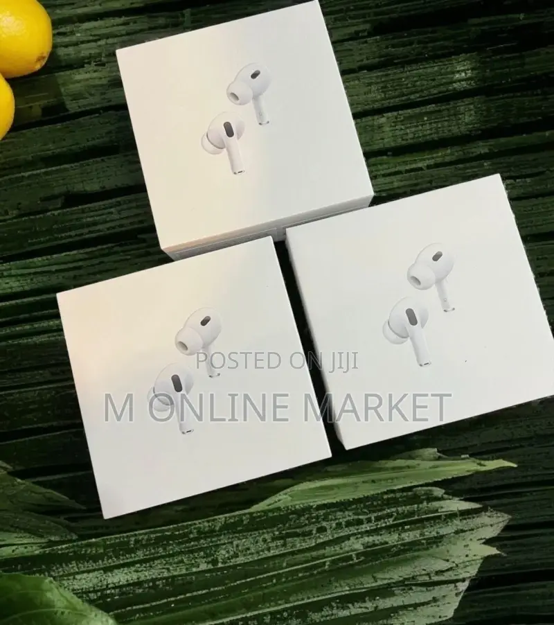 New Airpods Pro 2nd Gen, Water-Resistant for Outdoor Use