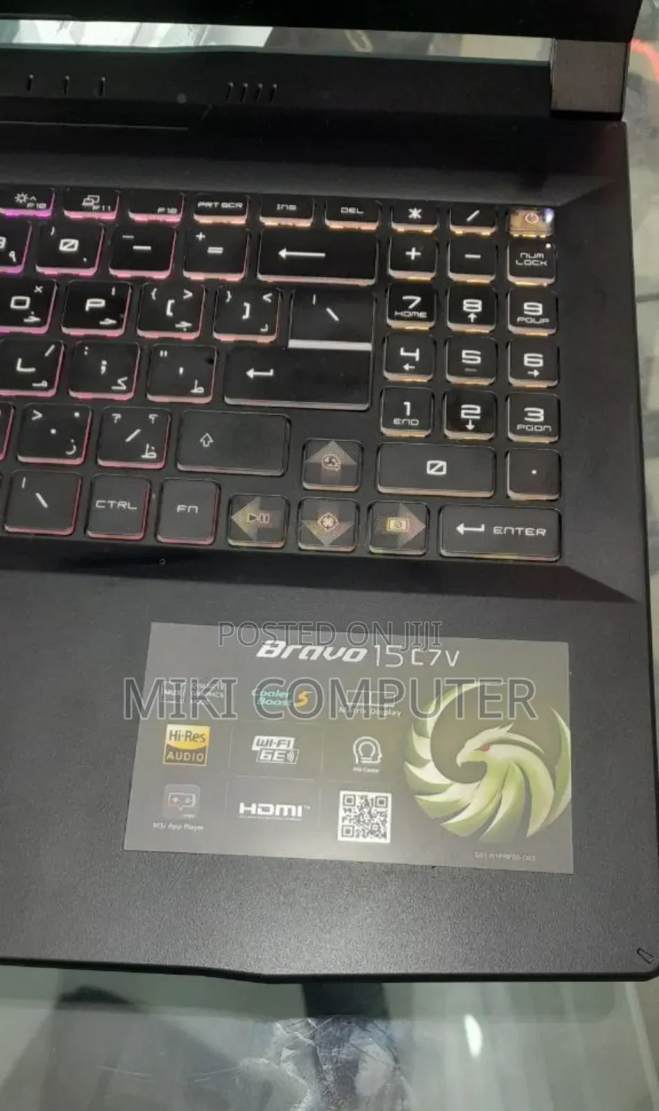 New Laptop MSI Katana 15 16GB AMD Ryzen 7 SSD 512GB