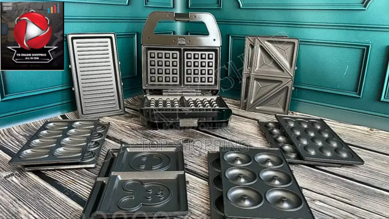 Raf Sandwich Maker 7 in 1 800 Watts