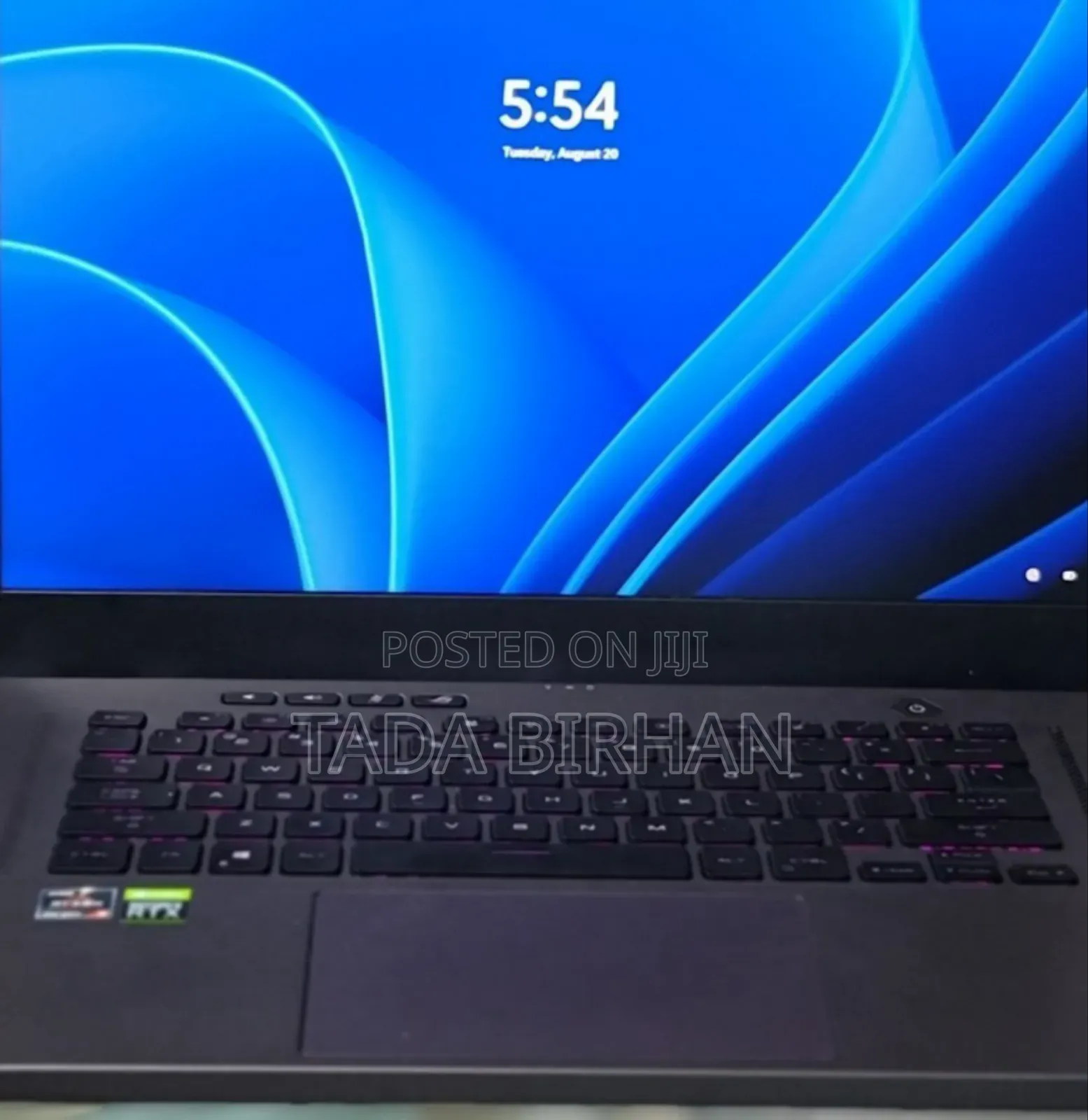 New Laptop Asus ROG Zephyrus G15 16GB Intel Core I7 SSD 512GB