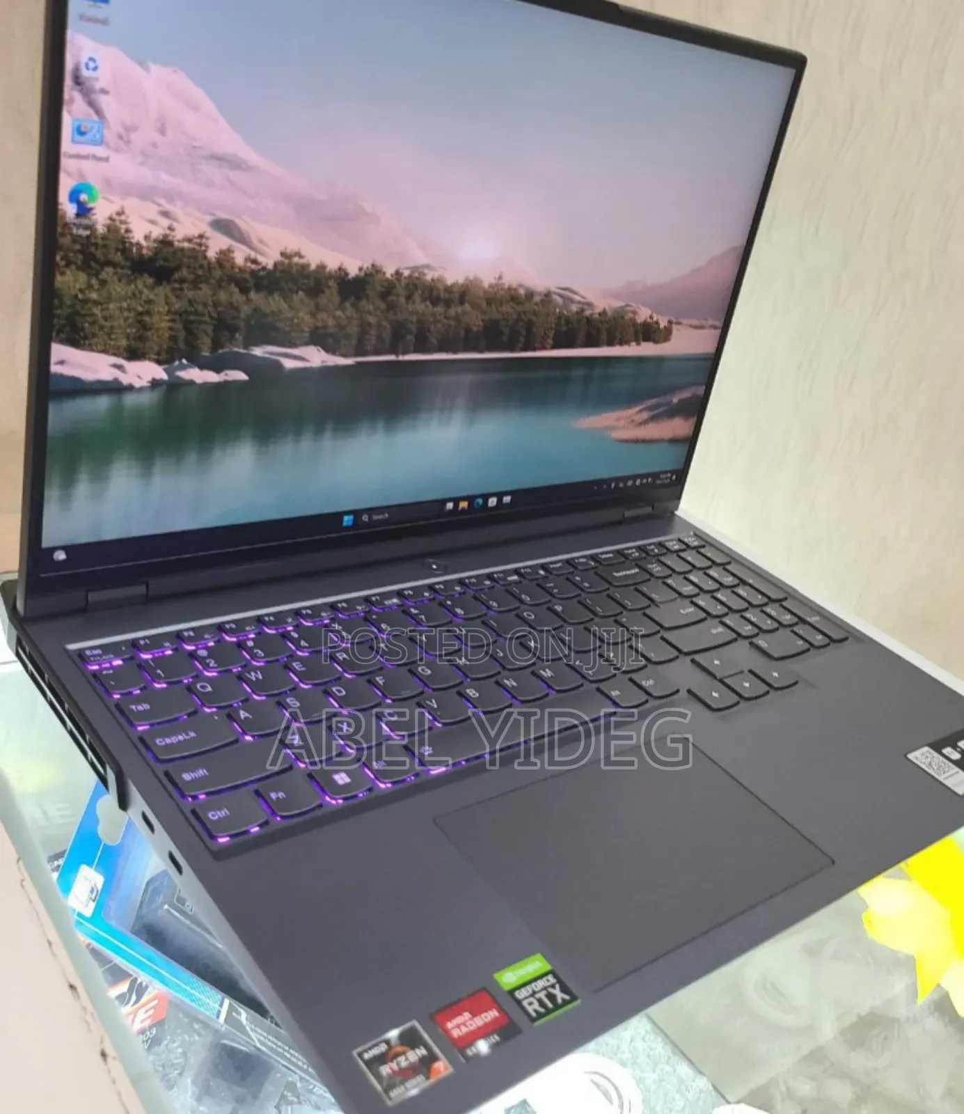 New Laptop Lenovo Legion 5 16GB AMD Ryzen 7 SSD 512GB