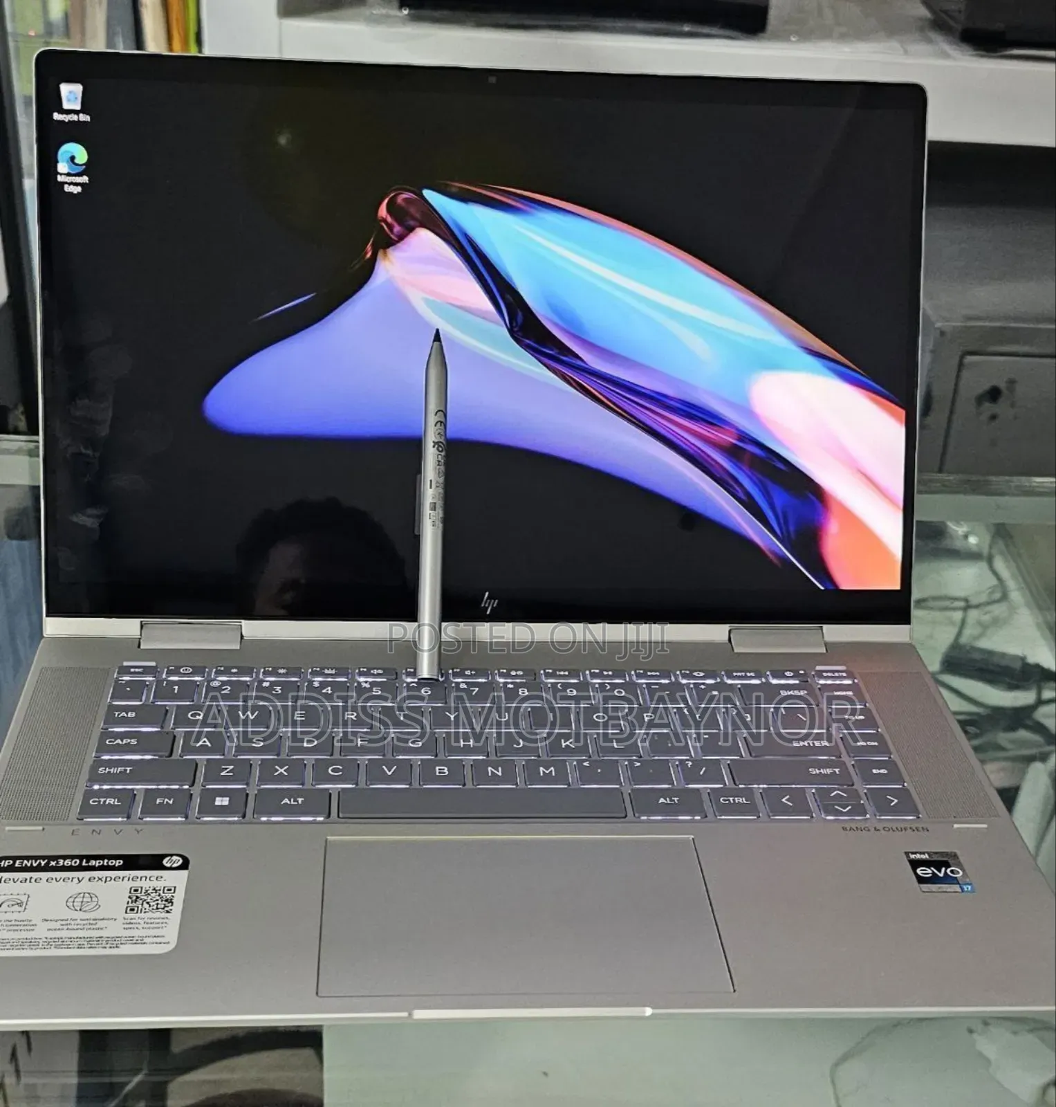 New Laptop HP Envy X360 16GB Intel Core I7 SSD 512GB