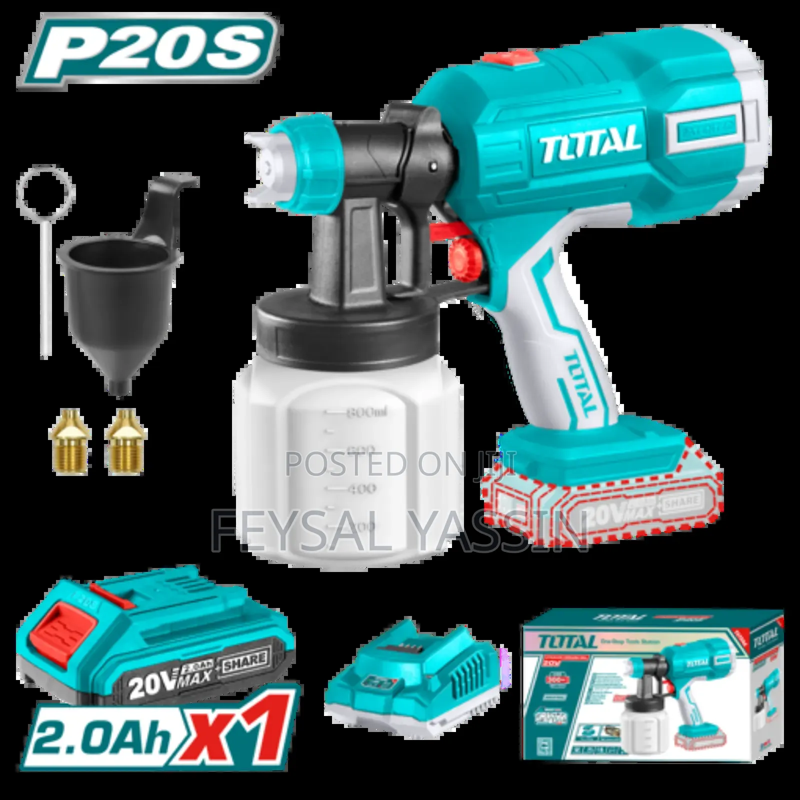 Total Cordless Spray Gun 20V