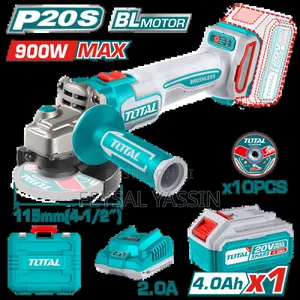 Photo - Total Cordless Grinder 20V With Extra 10 Disc