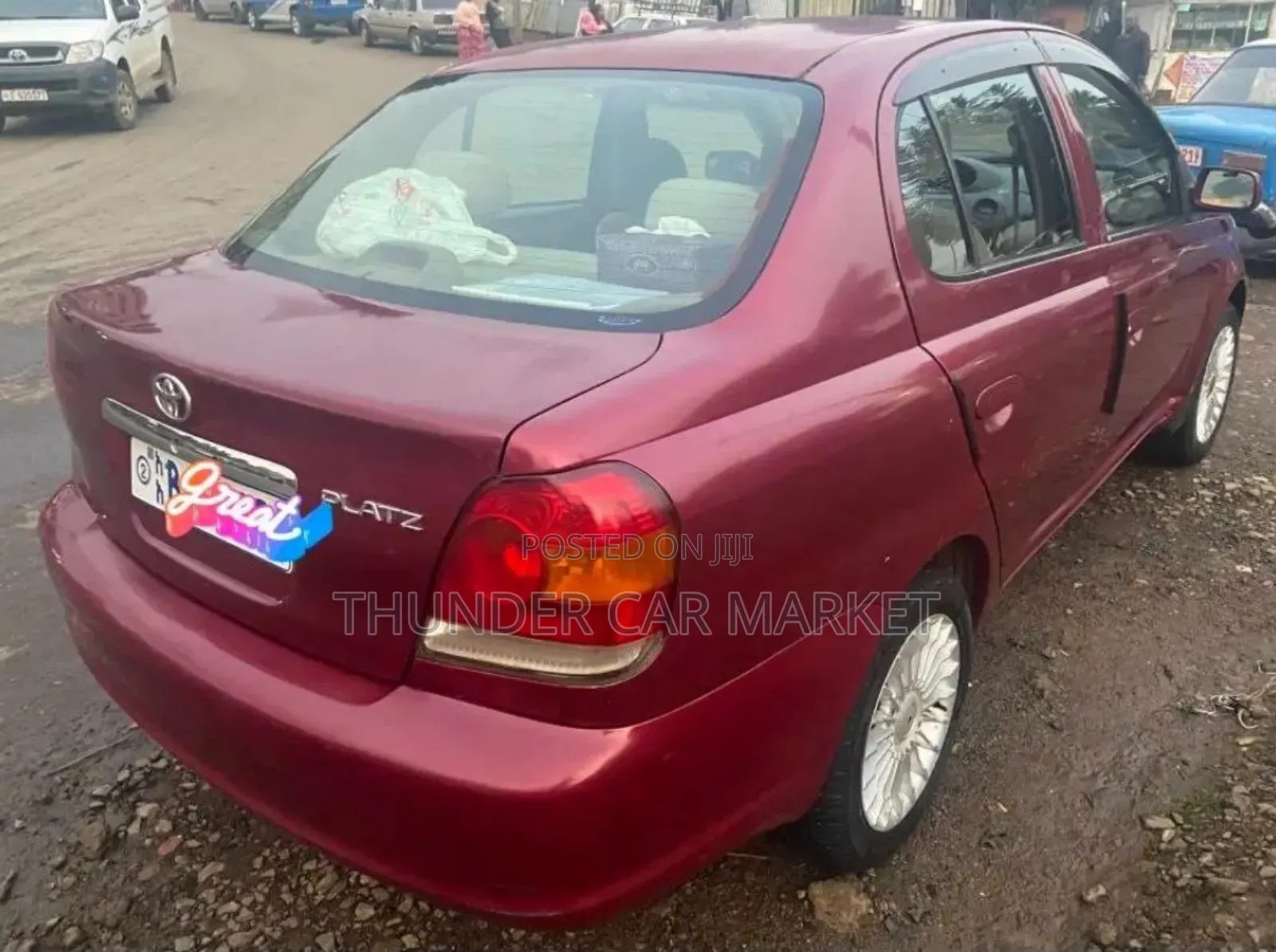 Toyota Platz 2005 Red