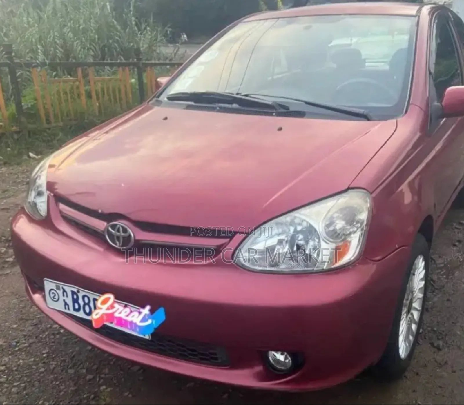 Toyota Platz 2005 Red