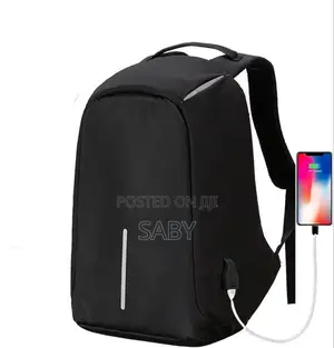 Anti-Theft Backpack With Usb Charging Port