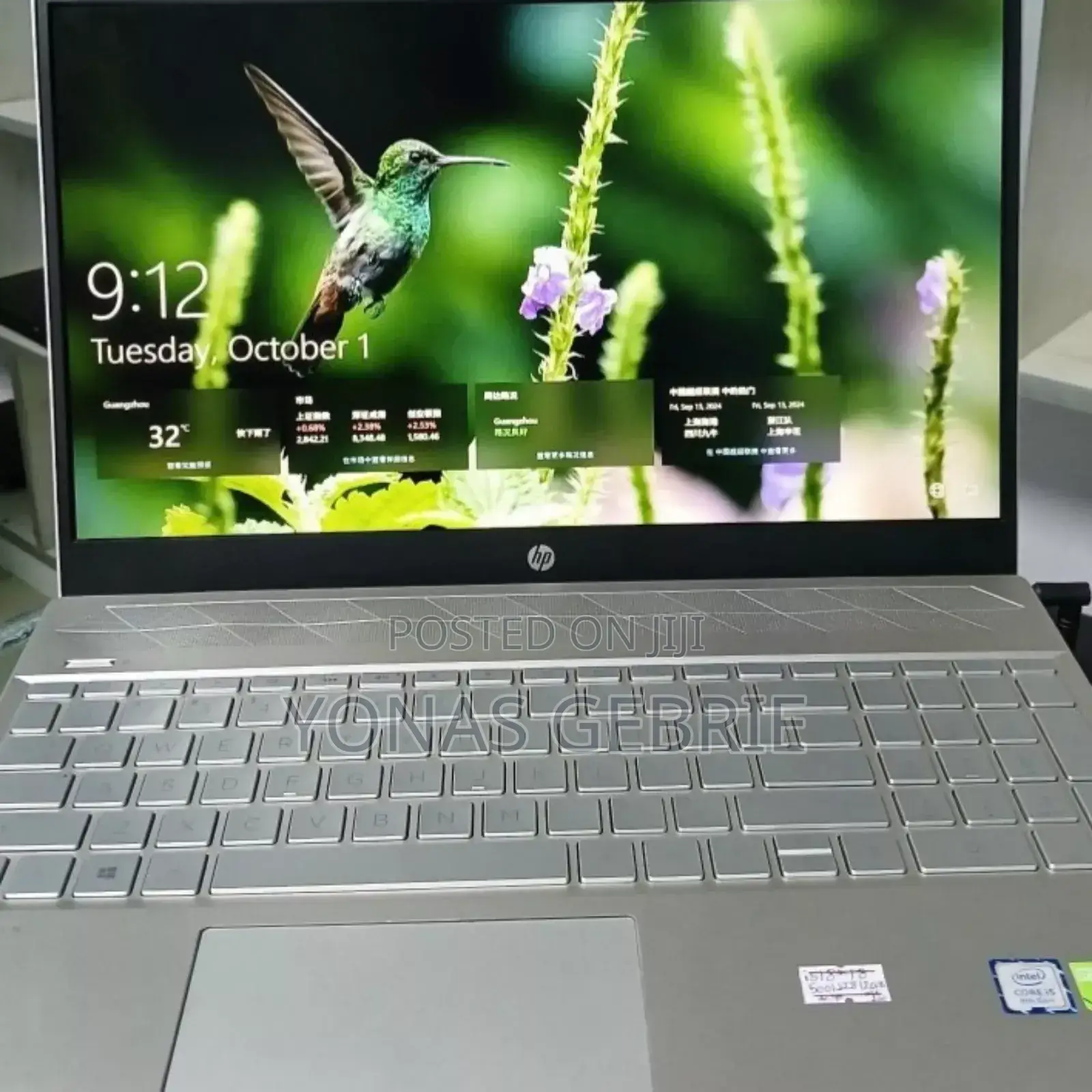 New Laptop HP Pavilion X360 15t 8GB Intel Core I5 HDD+SSD 500GB