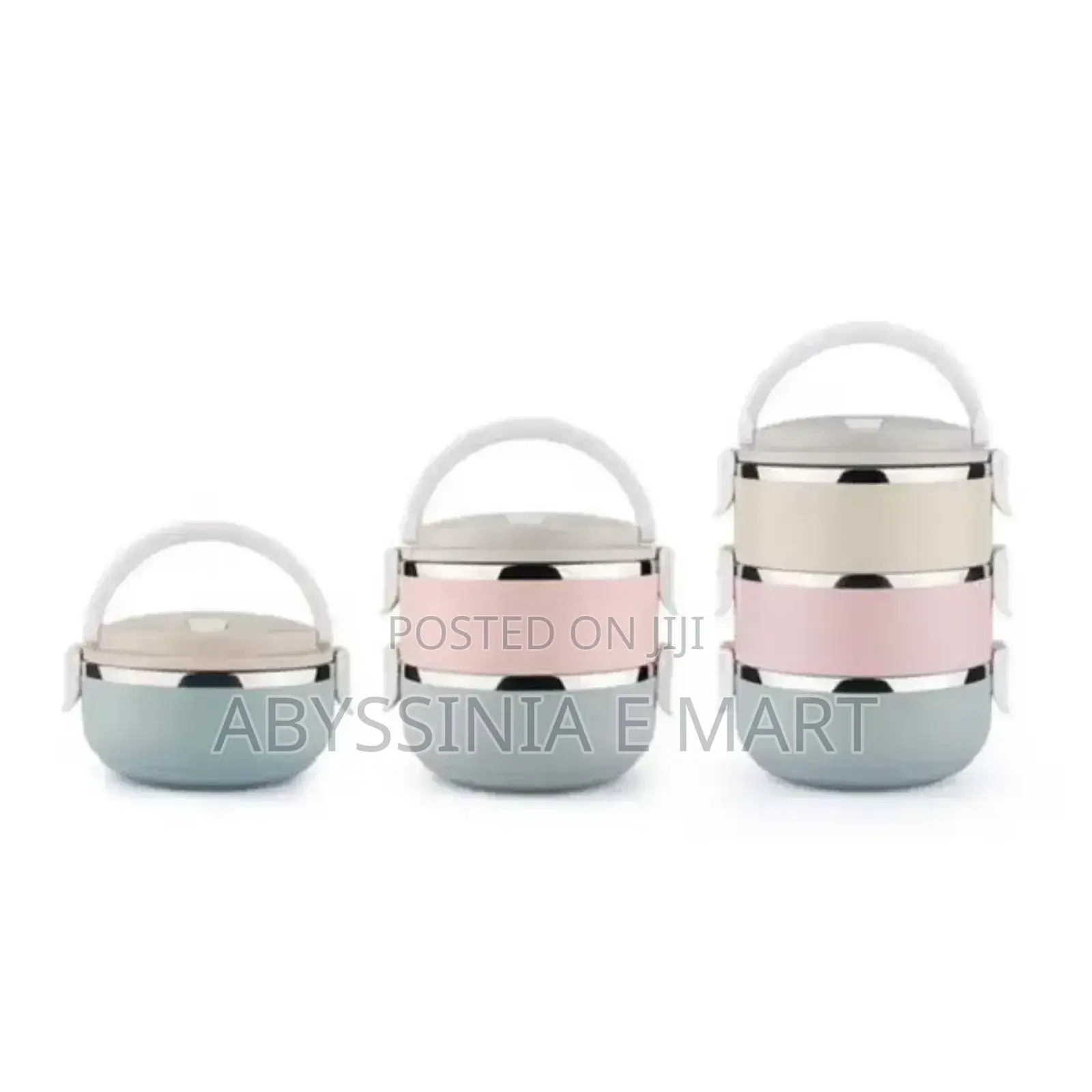  2 Layer Stainless Still Lunch Box