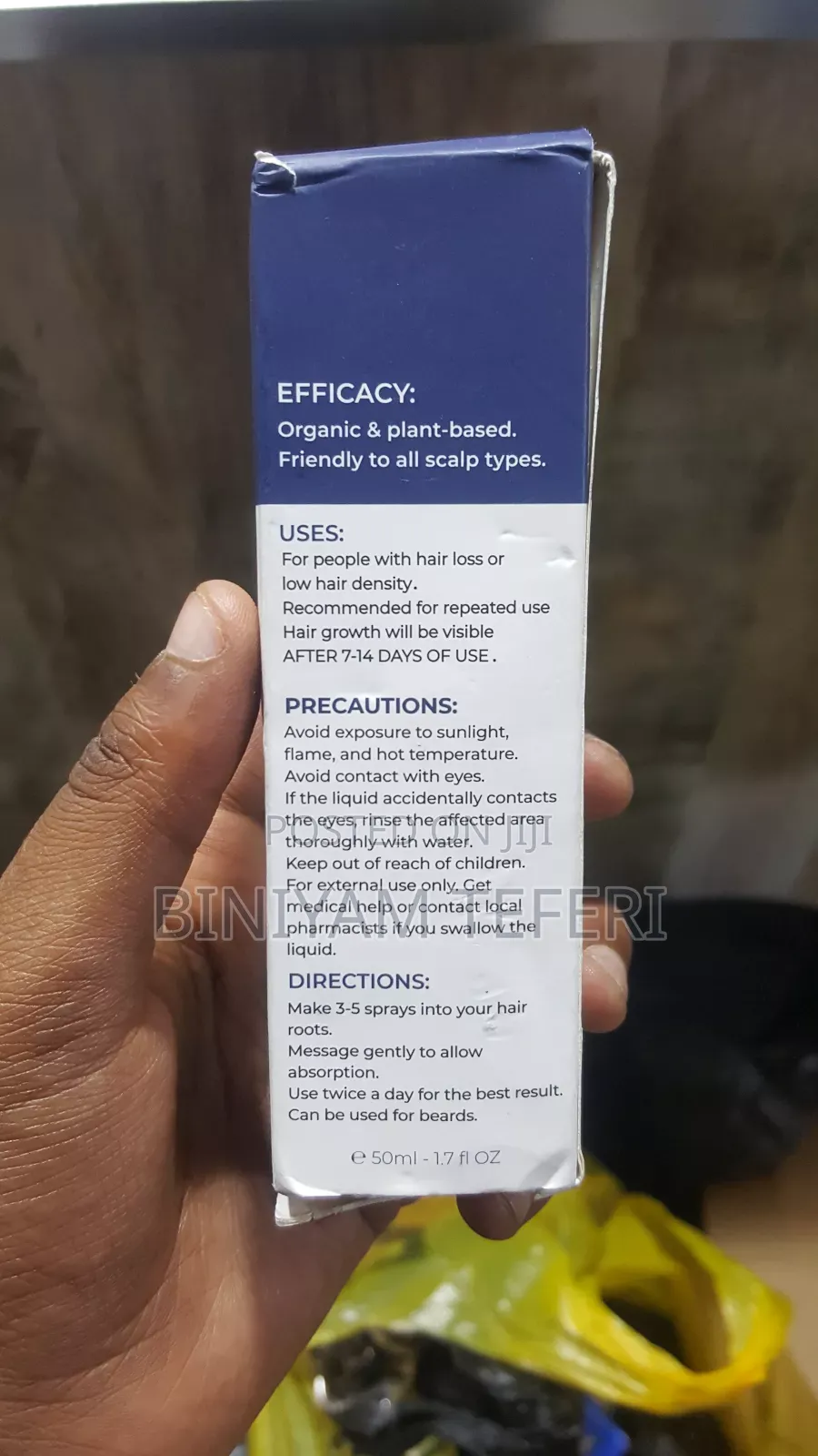 Feg Plus Hair Growth Oil