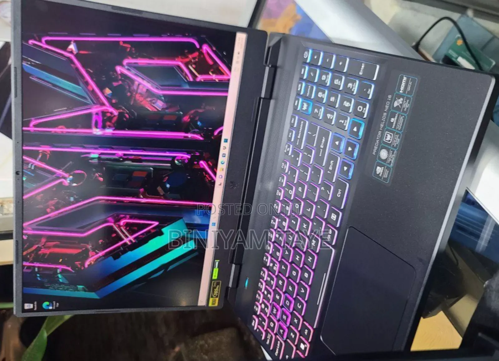 New Laptop Acer Predator Helios Neo 16 32GB Intel Core I9 SSD 1T