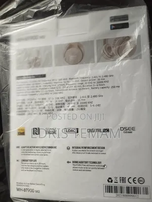 Sony Wireless Headset Beige