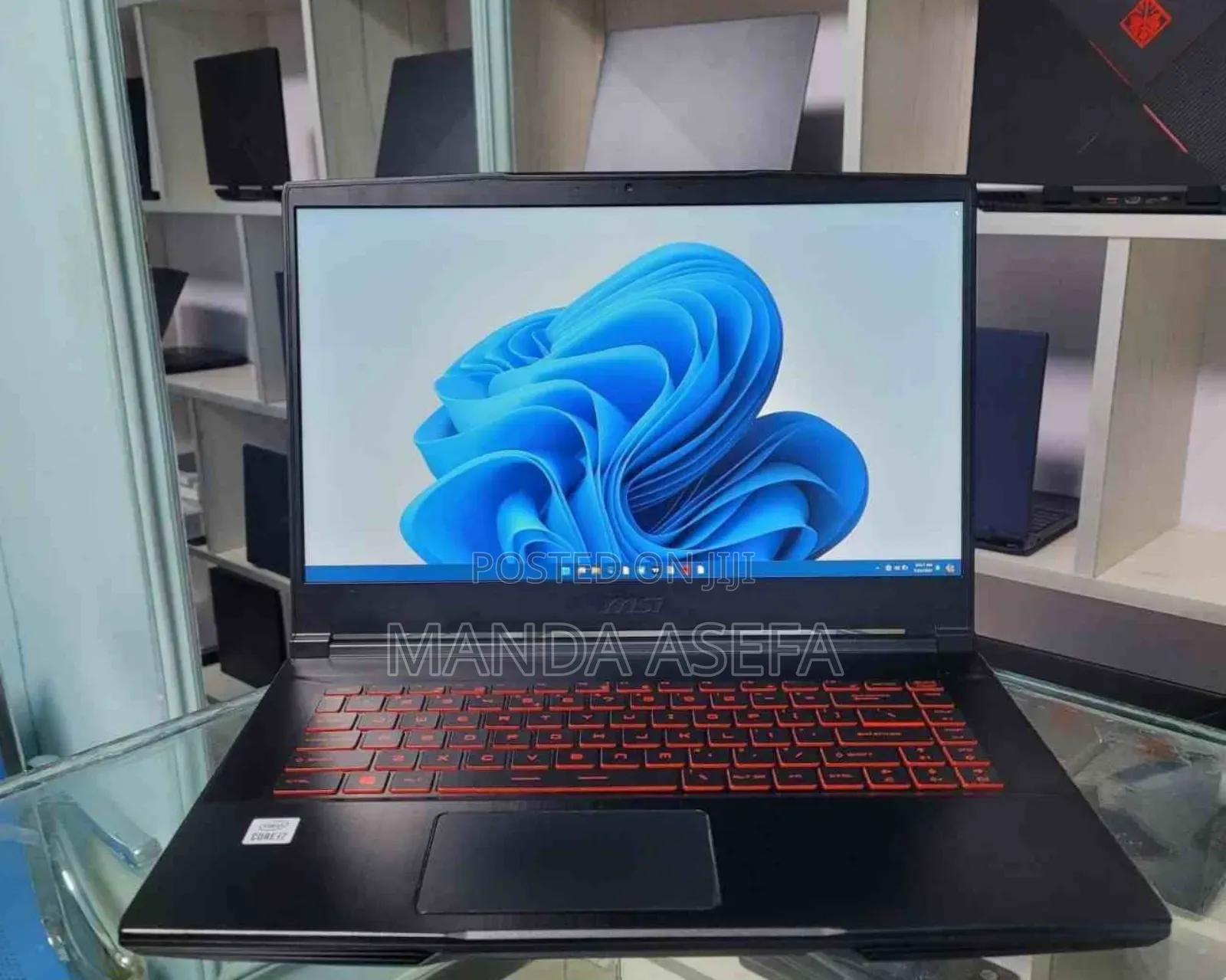 New Laptop MSI 16GB Intel Core I7 SSD 512GB