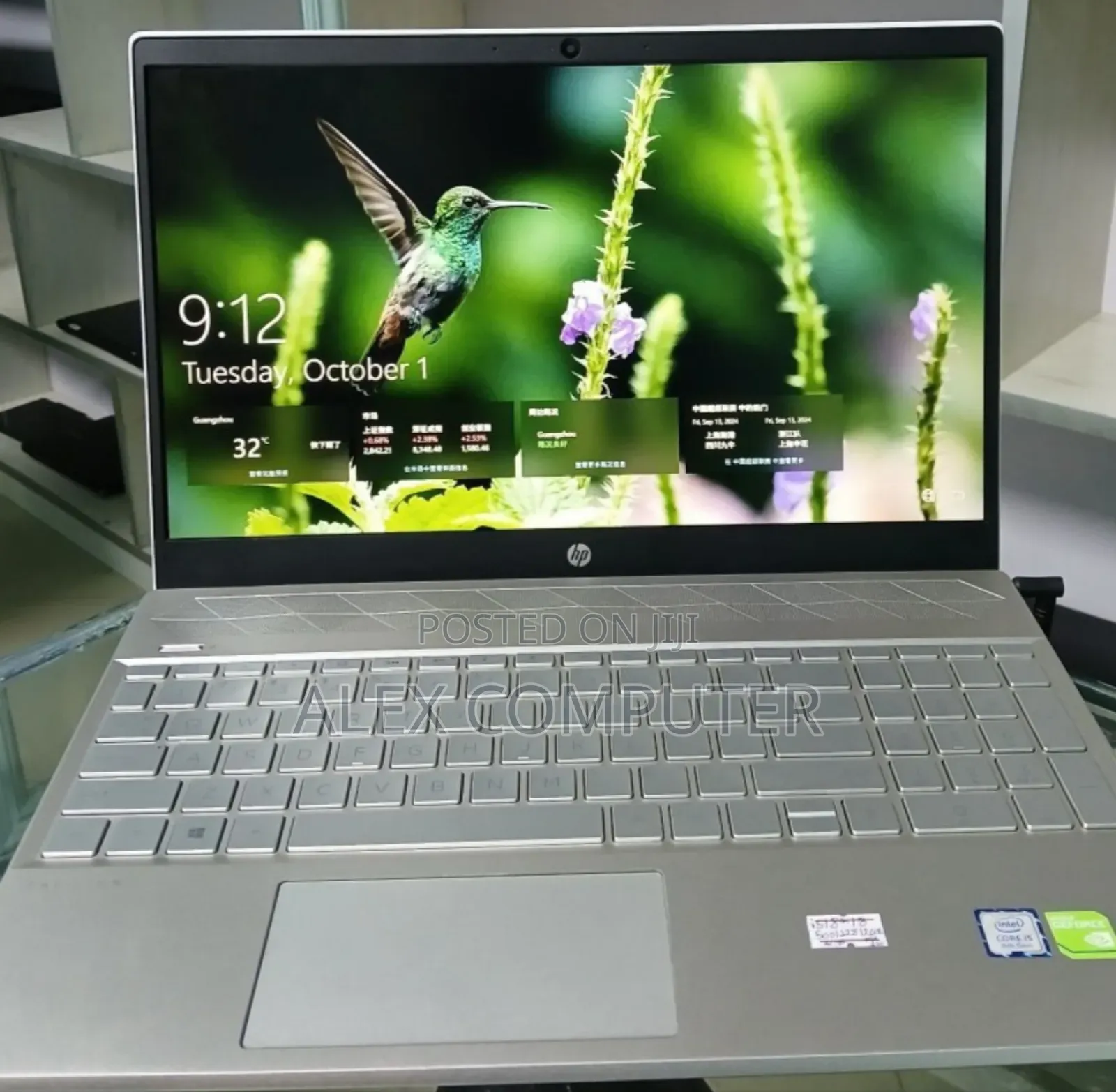 New Laptop HP Pavilion 15 8GB Intel Core I5 HDD+SSD 500GB