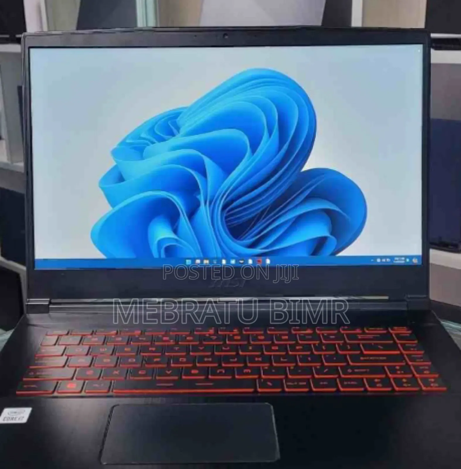 New Laptop MSI Katana GF66 16GB Intel Core I7 SSD 512GB