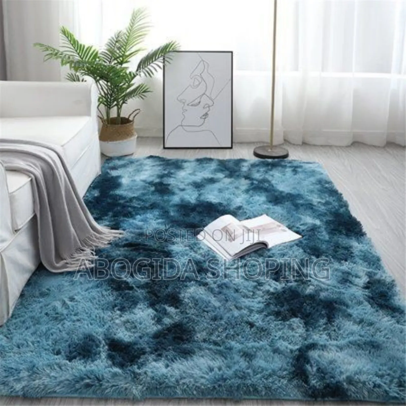 Embrace the Softness: Luxurious Fur Mat for a Cozy Haven