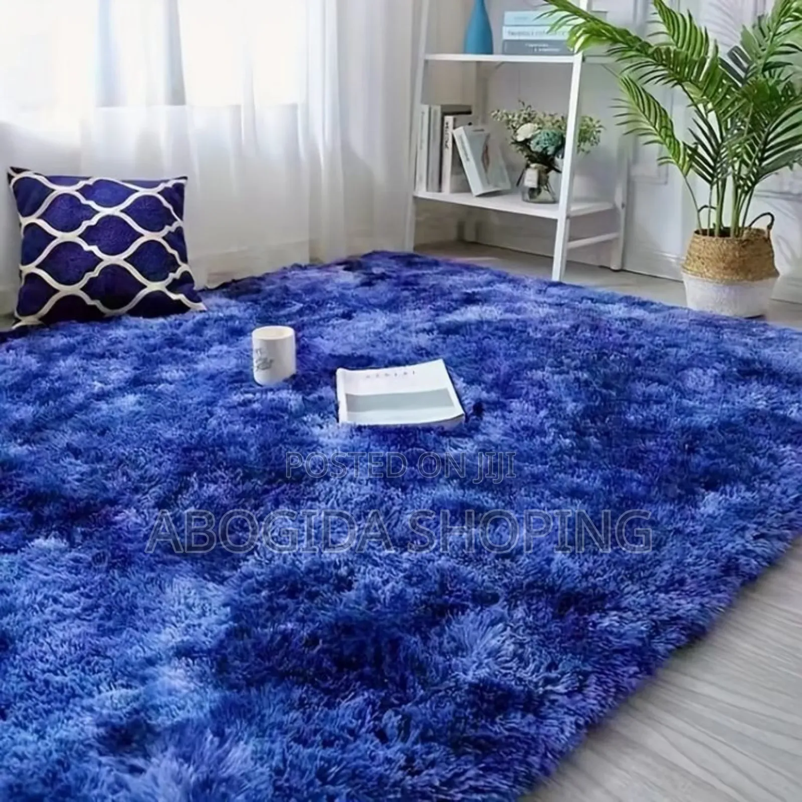 Luxurious Fur Mat for a Touch of Opulence