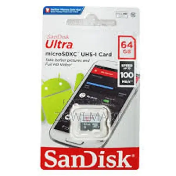 Sandisk 64GB Ultra Memory Card