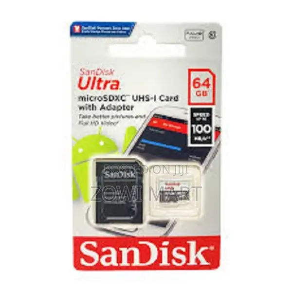 Sandisk 64GB Ultra Memory Card