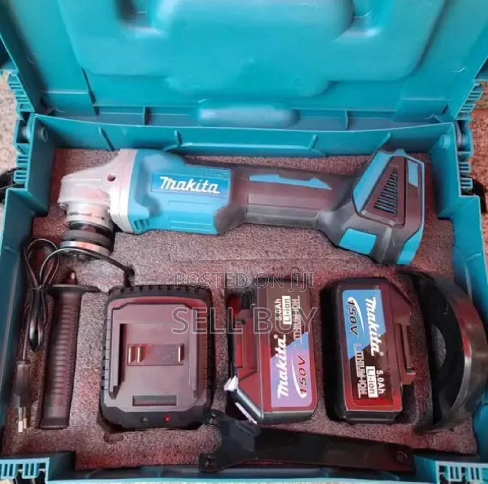 Makita በቻርጅ የሚሰራ ግራይንደር 150v