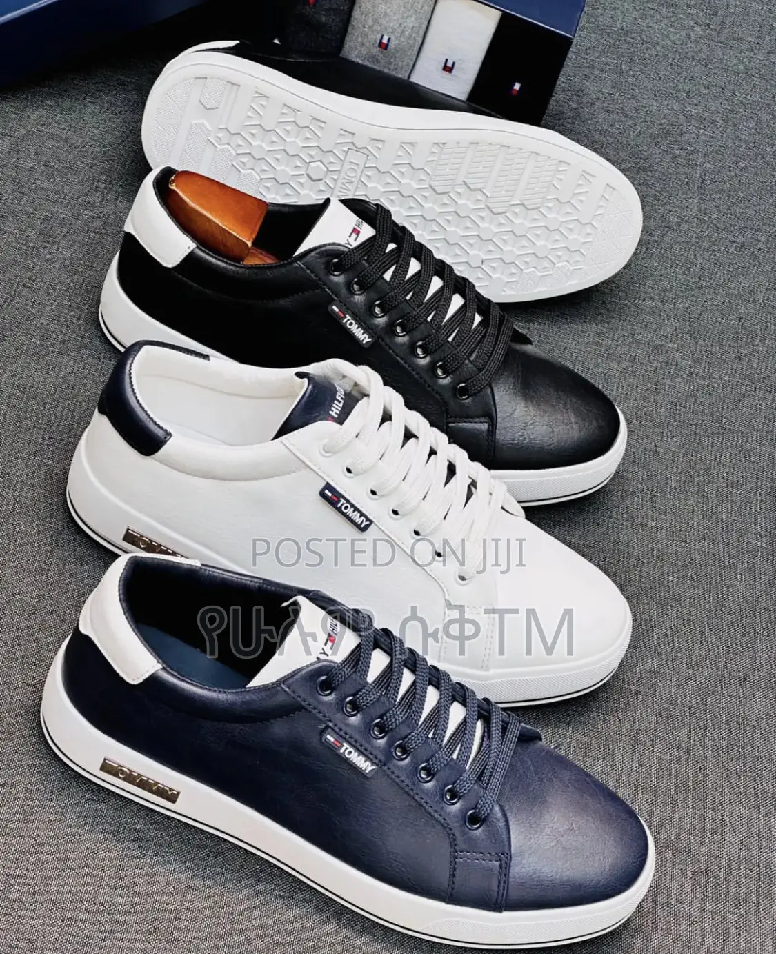 Original Tommy Hilfiger Low Top Leather Formal Shoes