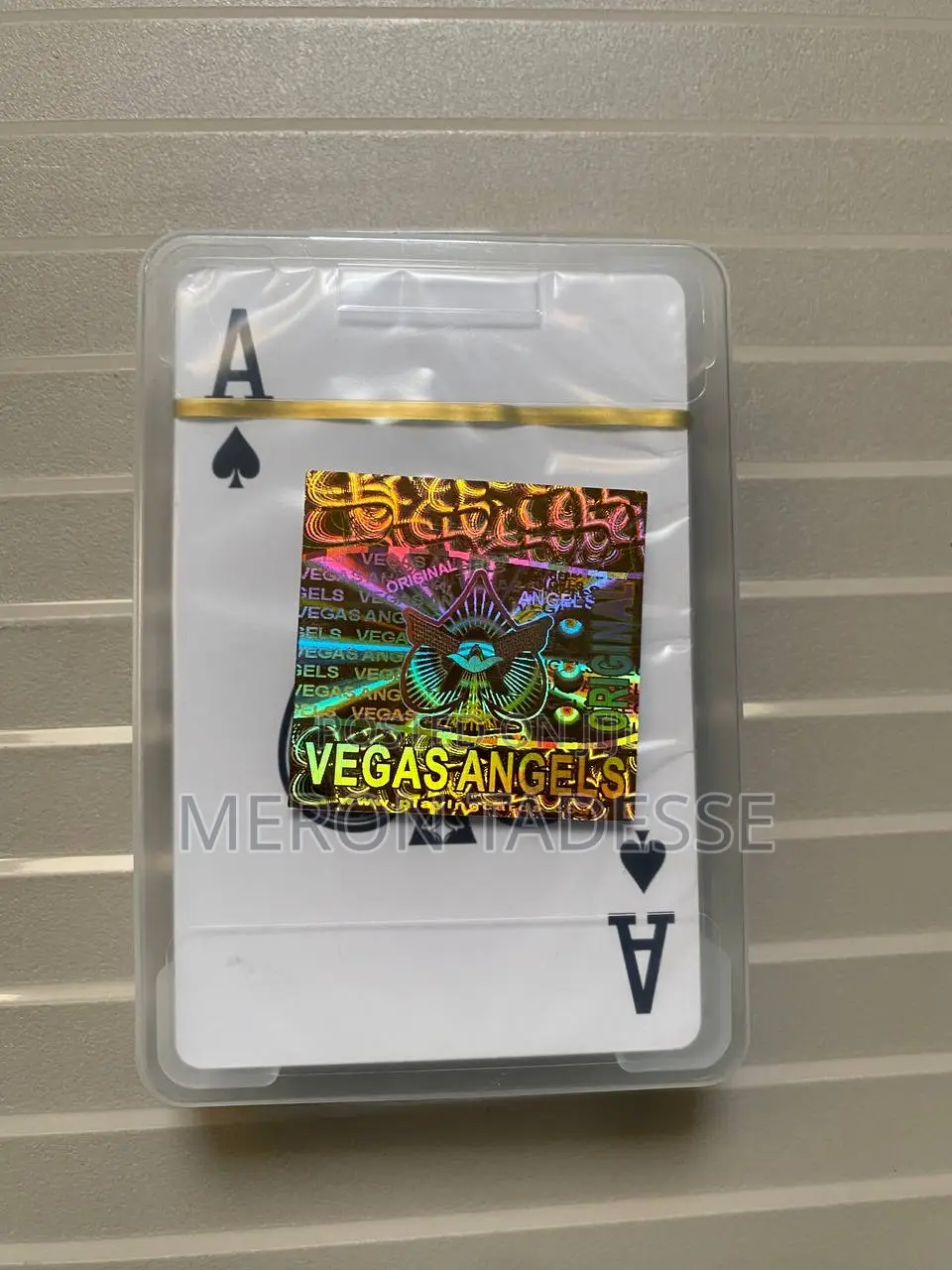 Vegas Angels 100% Plastic Playing Cards | የፕላስቲክ ካርታ