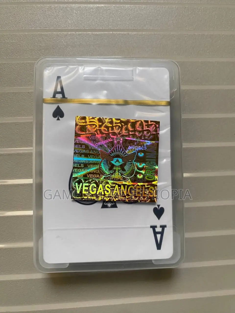 Vegas Angels 100% Plastic Playing Cards | የፕላስቲክ ካርታ