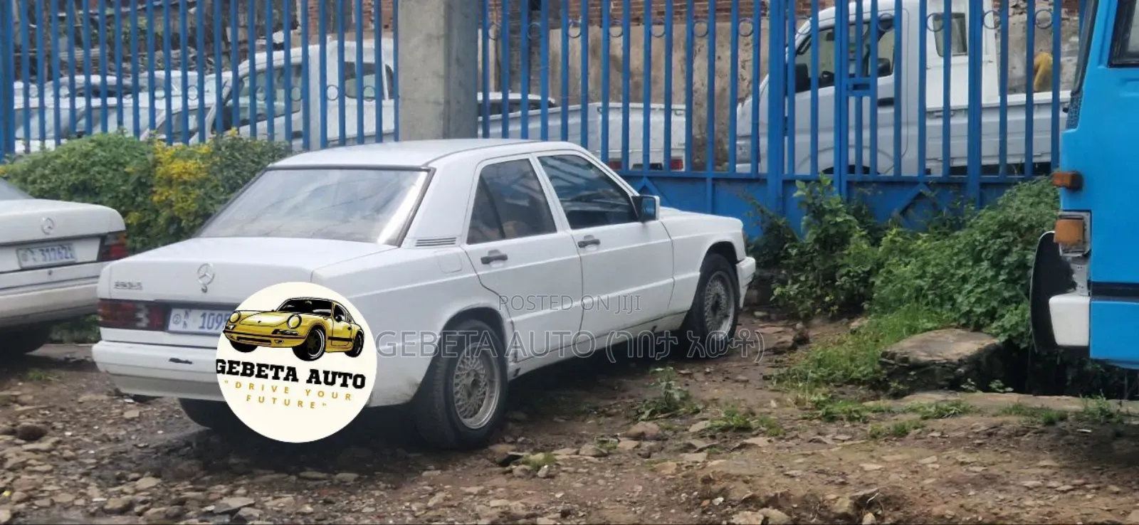 Mercedes-Benz 190E 1989 White