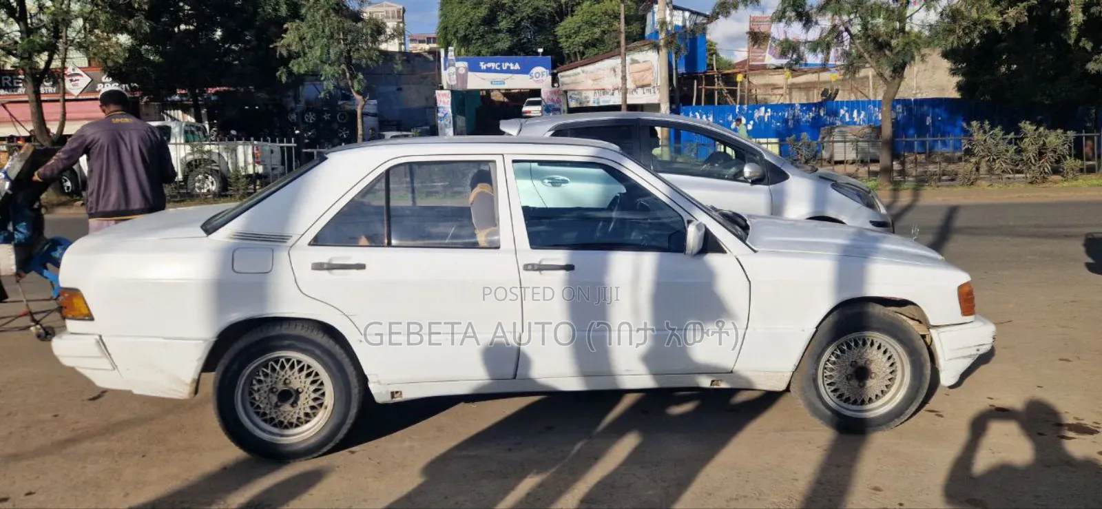 Mercedes-Benz 190E 1989 White