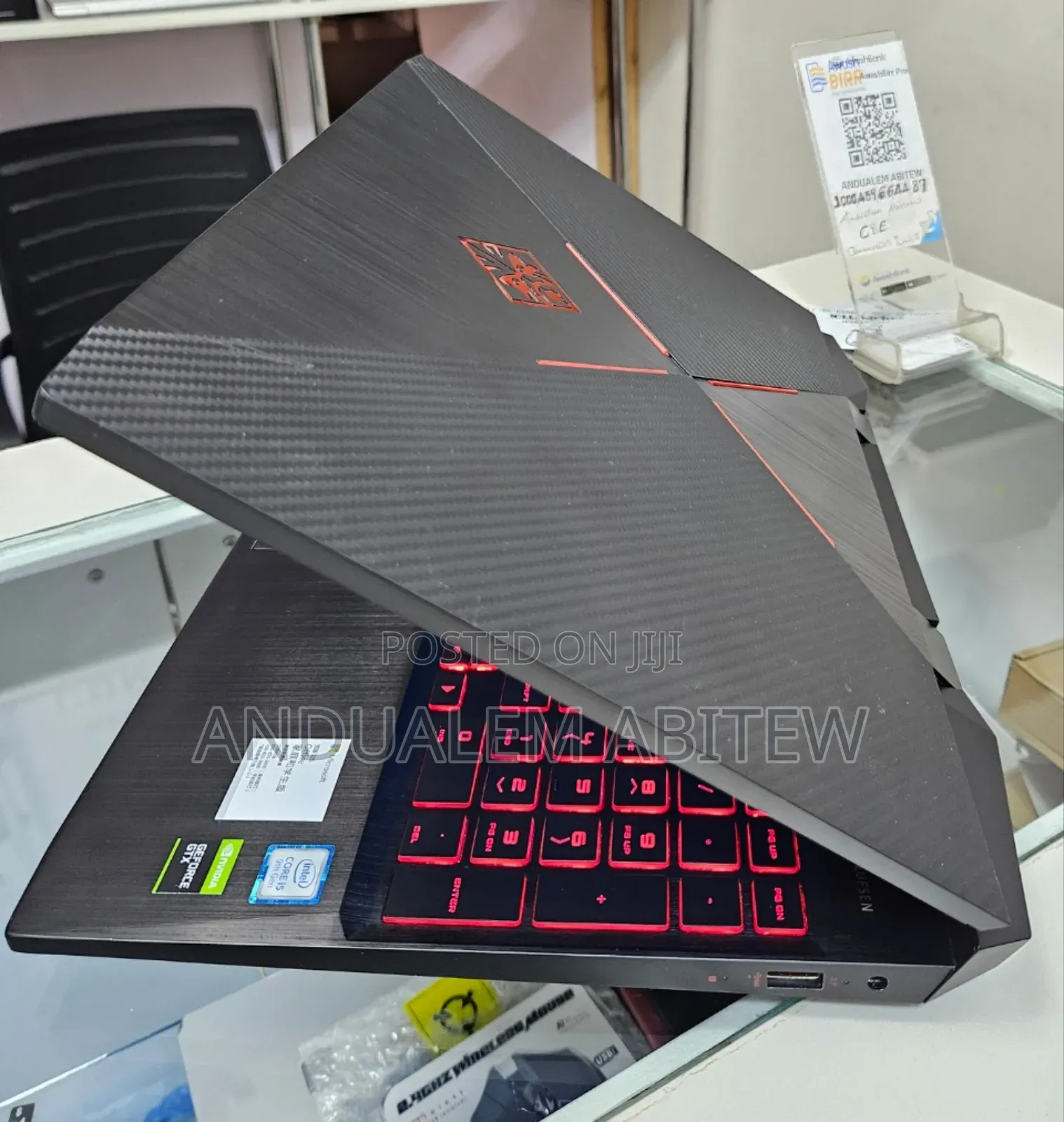 New Laptop HP Omen 15 16GB Intel Core I5 SSD 512GB