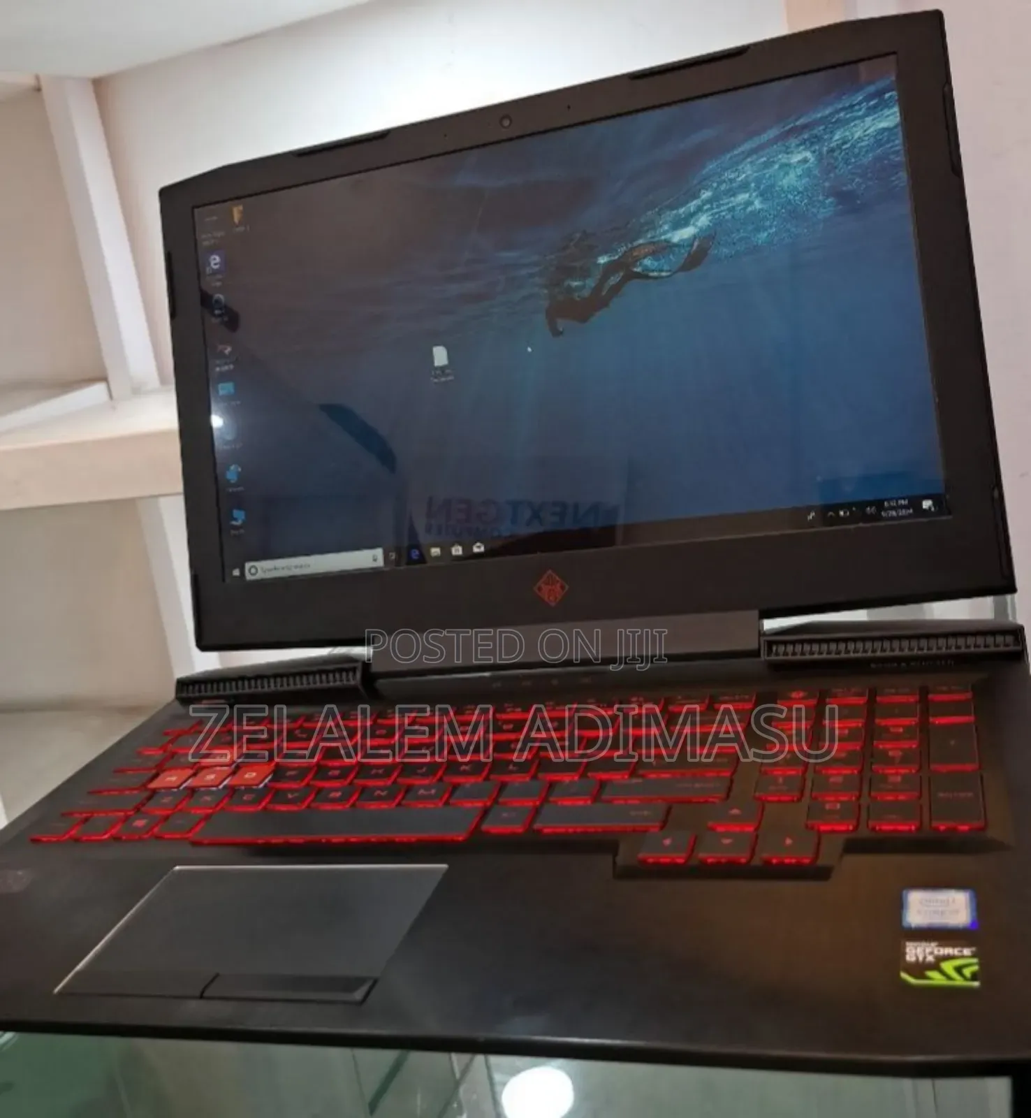 New Laptop HP Omen X 8GB Intel Core I7 HDD+SSD 128GB