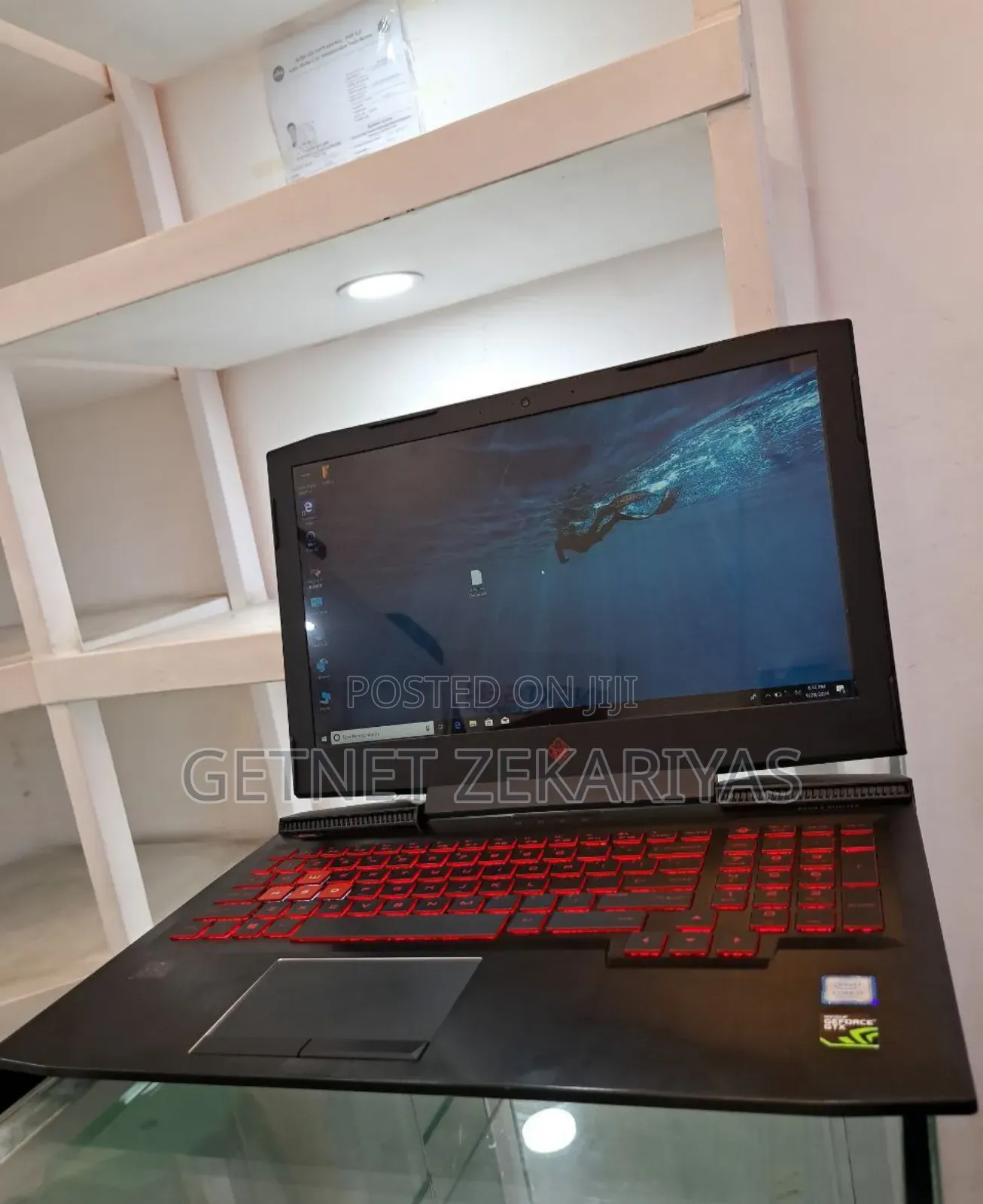 New Laptop HP Omen X 8GB Intel Core I7 HDD+SSD 128GB