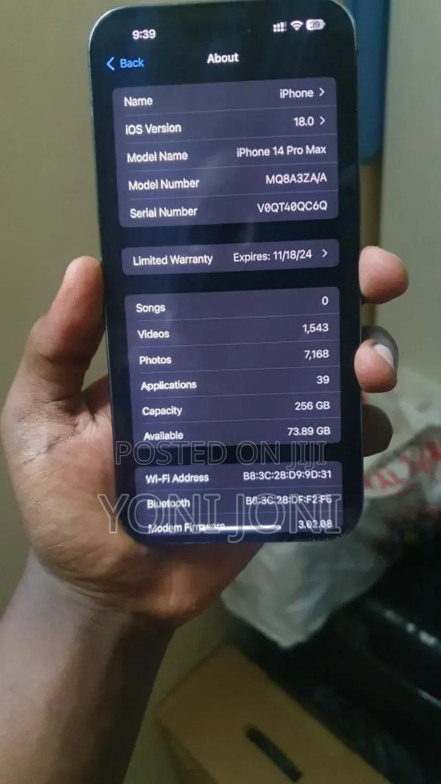 Apple iPhone 14 Pro Max 256 GB Blue