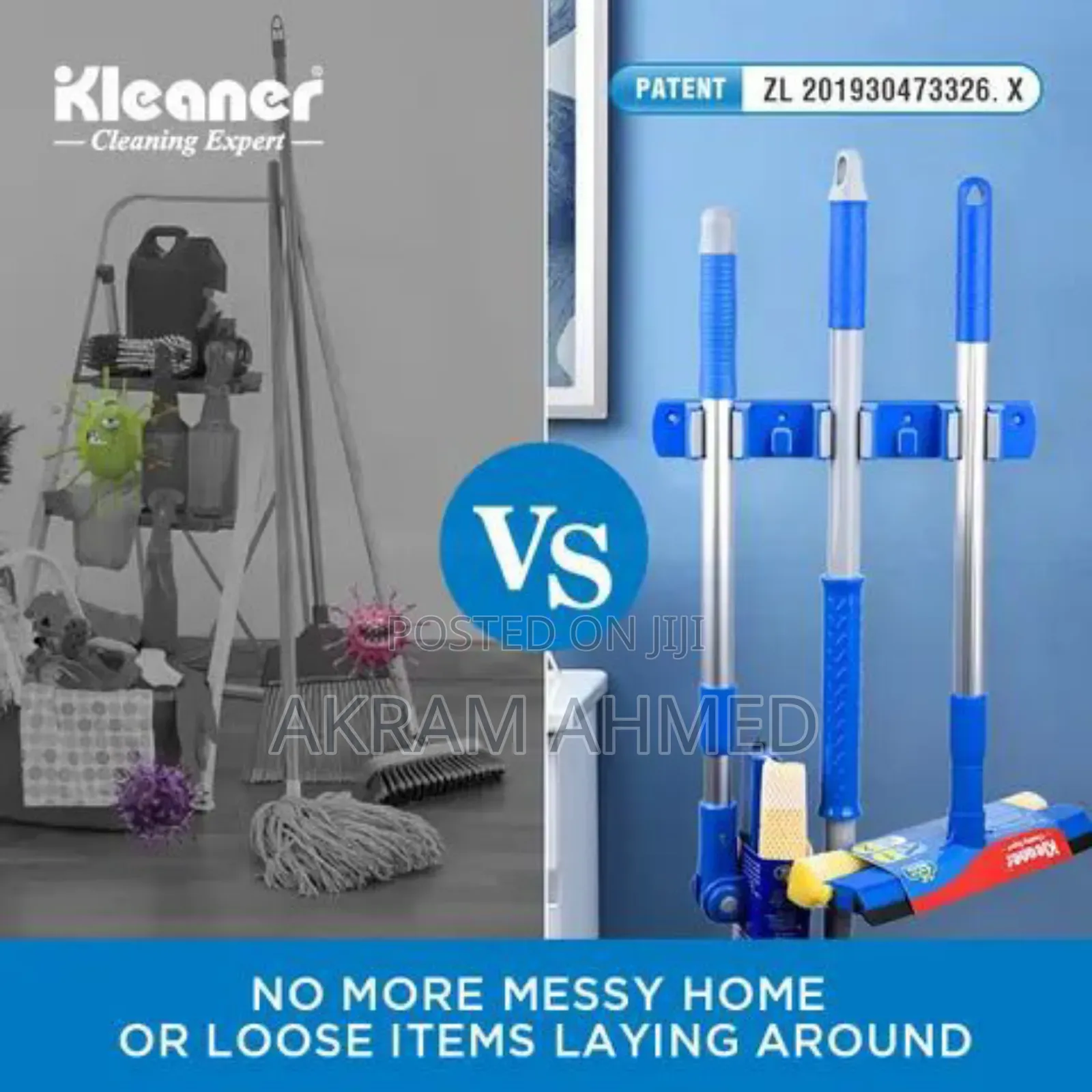 Mop and Broom Holder