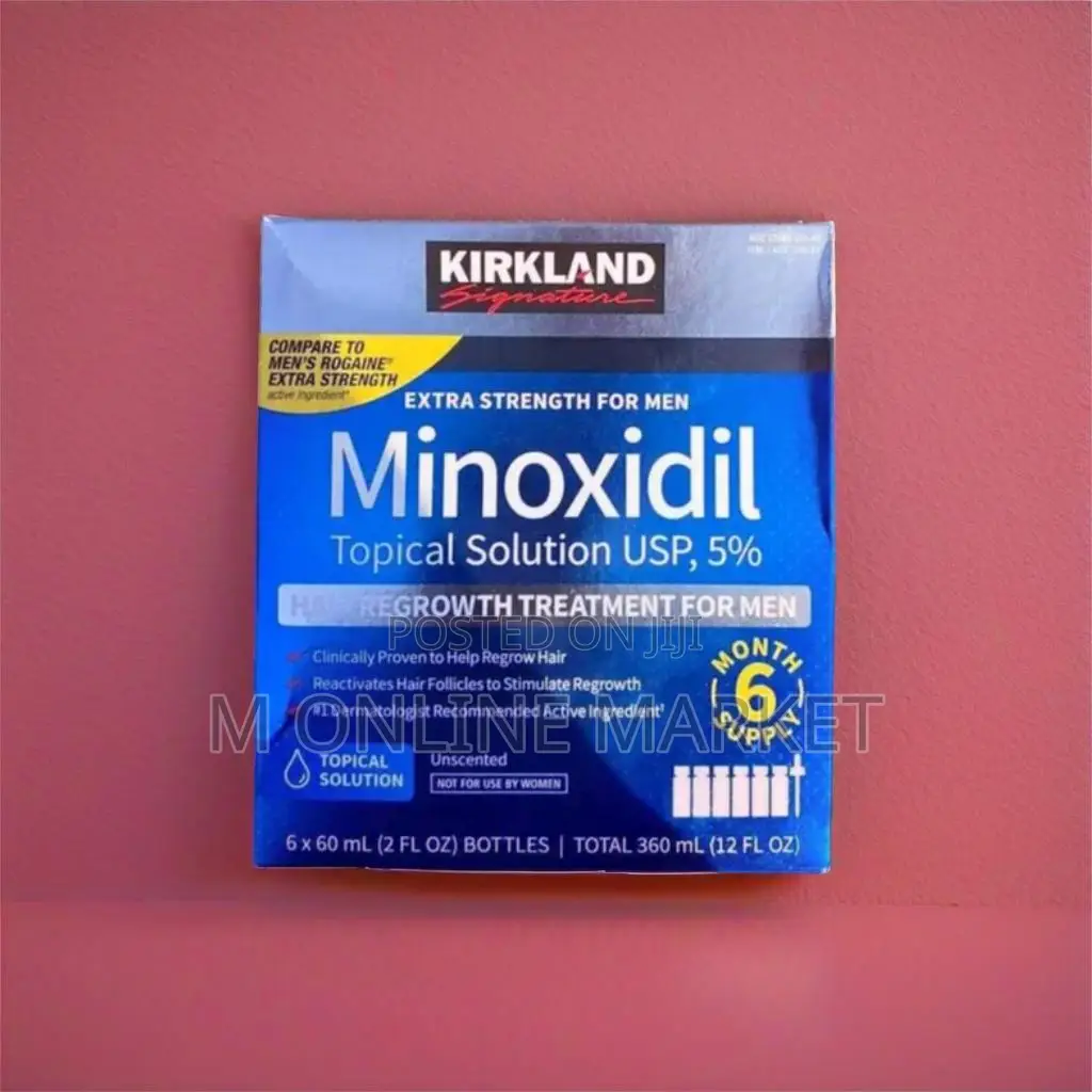 Minoxidil 5% Targets Hair Loss