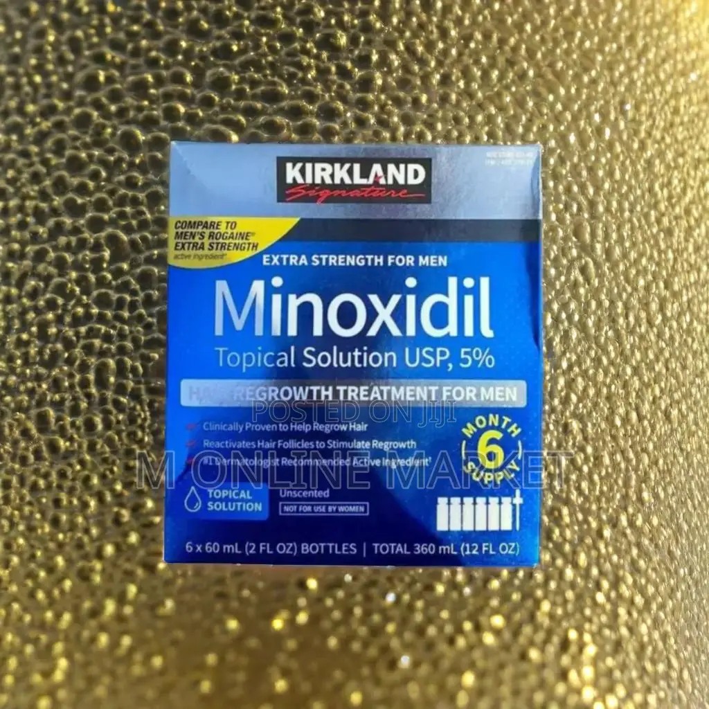 Minoxidil 5% Strengthens Hair Follicles