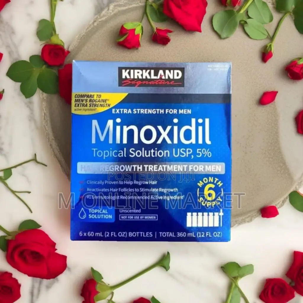 Minoxidil 5% Enhances Natural Growth