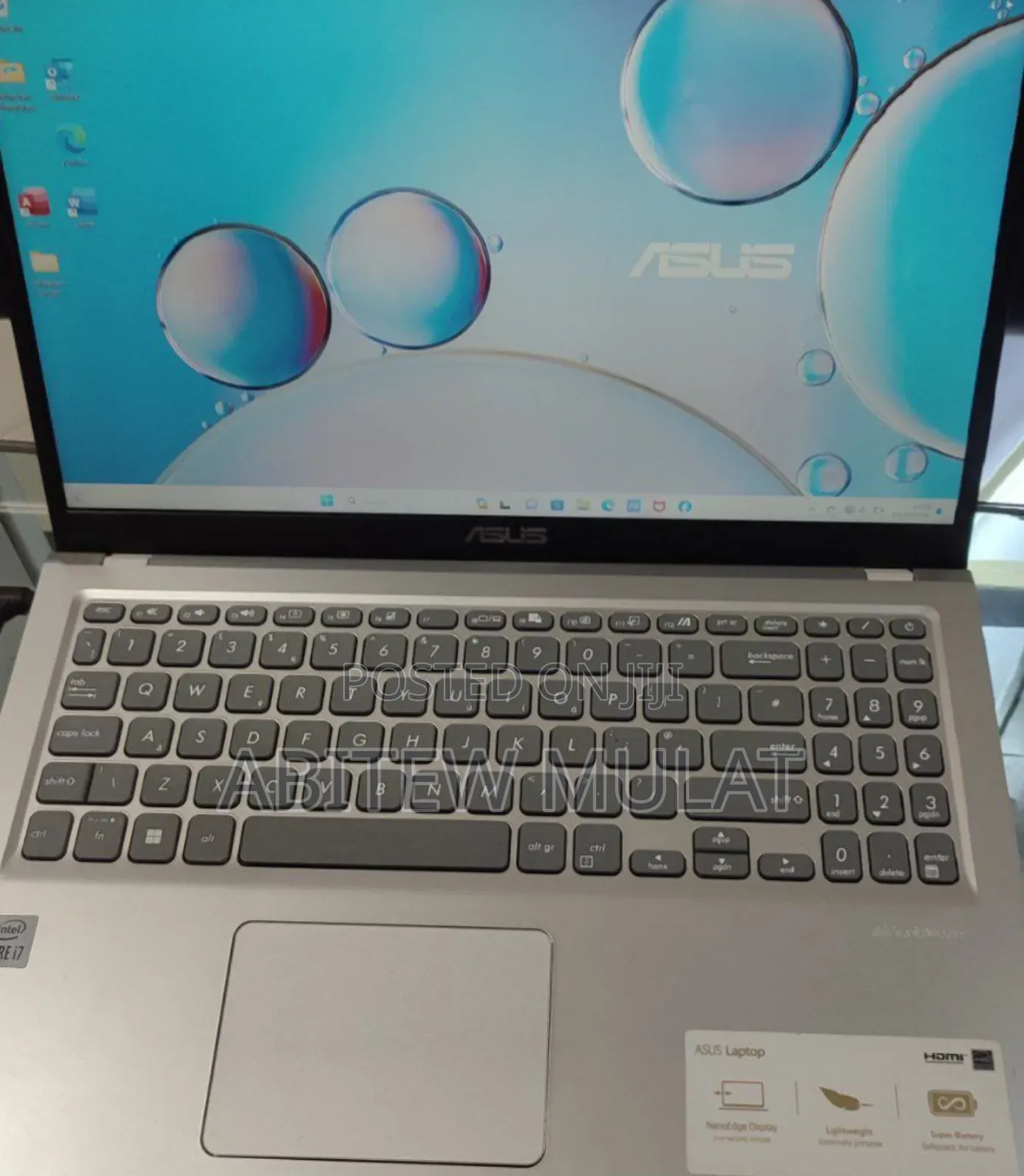 New Laptop Asus VivoBook 15 X505BA 8GB Intel Core I7 SSD 512GB