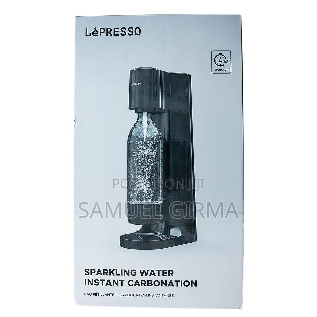  Lepresso Sparkling Water Instant Carbonation Machine