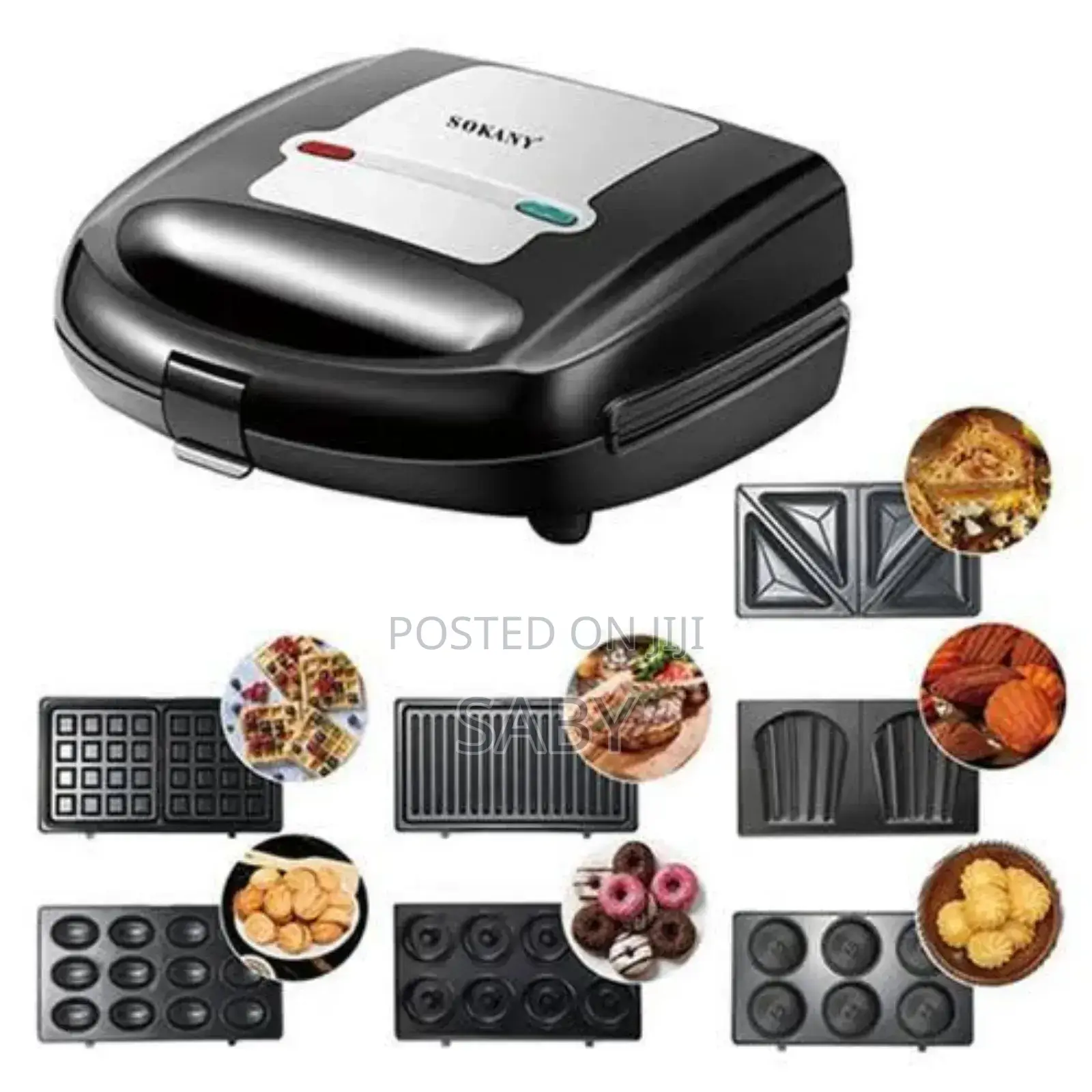 Sokany 7 in 1 Snack Maker