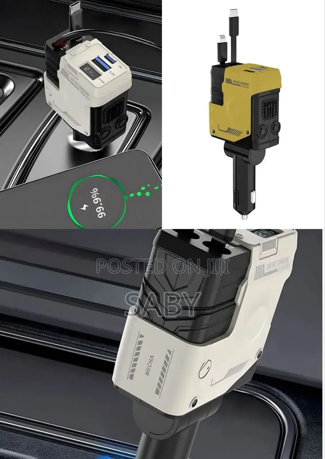 4in1 Fast Car Charger