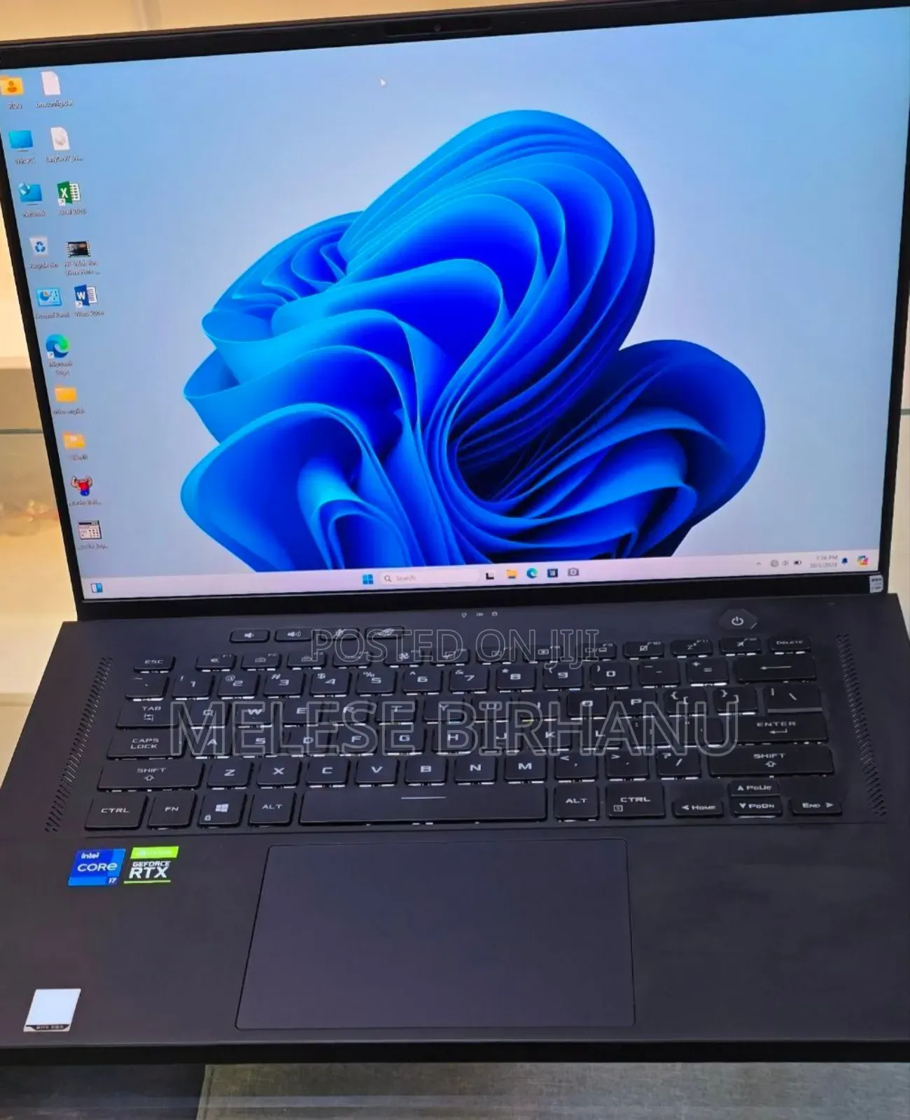 New Laptop Asus ROG Zephyrus M16 GU603HR 16GB Intel Core I7 SSD 16 GB