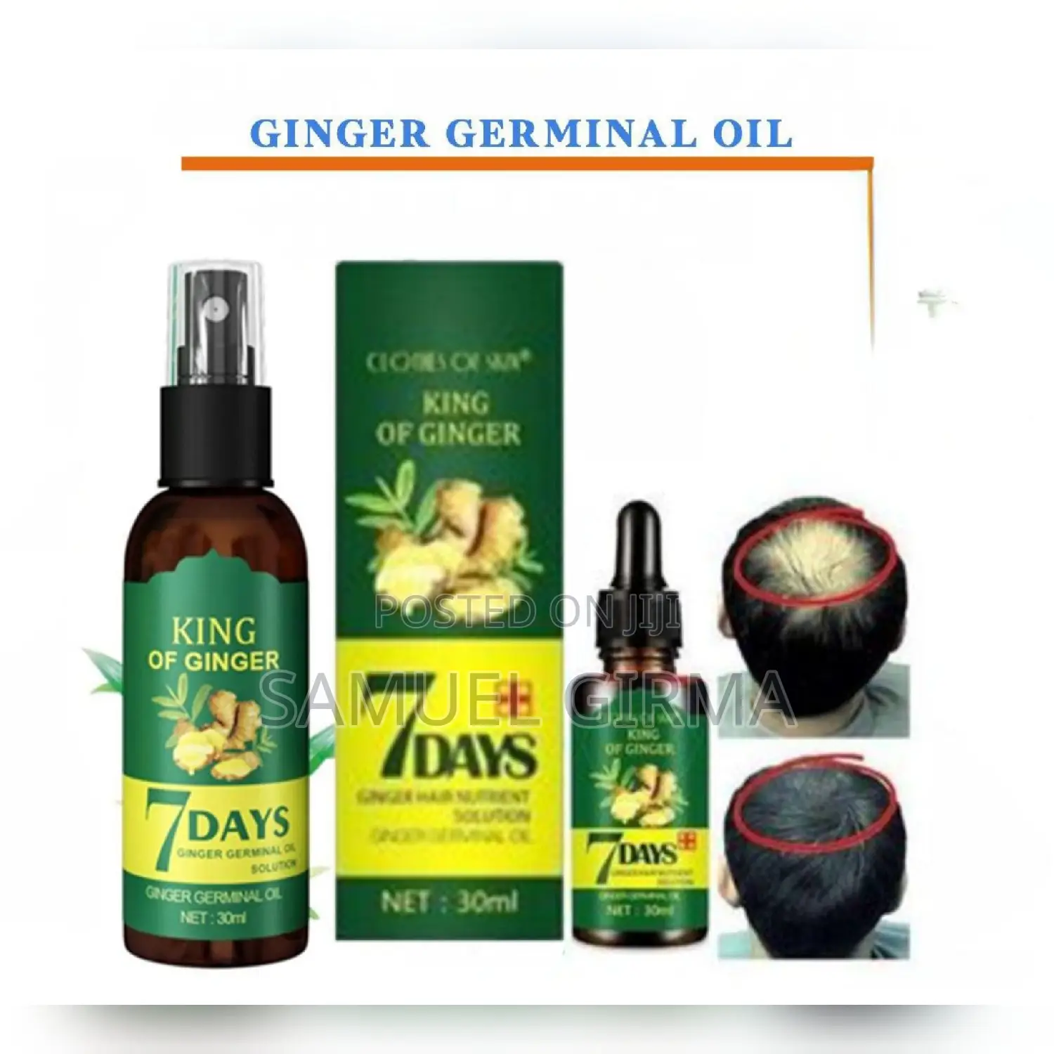 Ginger Germinal Oil