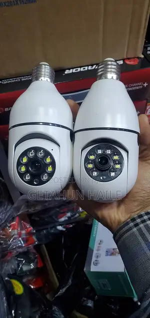 Photo - አምፖል የደህንነት ካሜራ