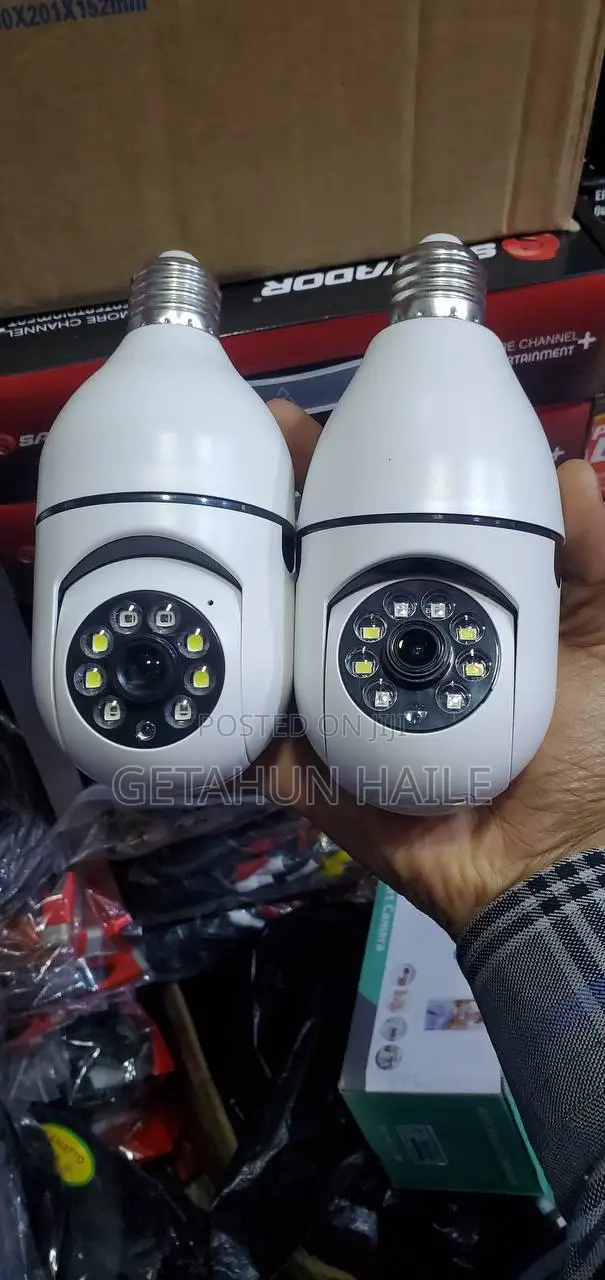 አምፖል የደህንነት ካሜራ