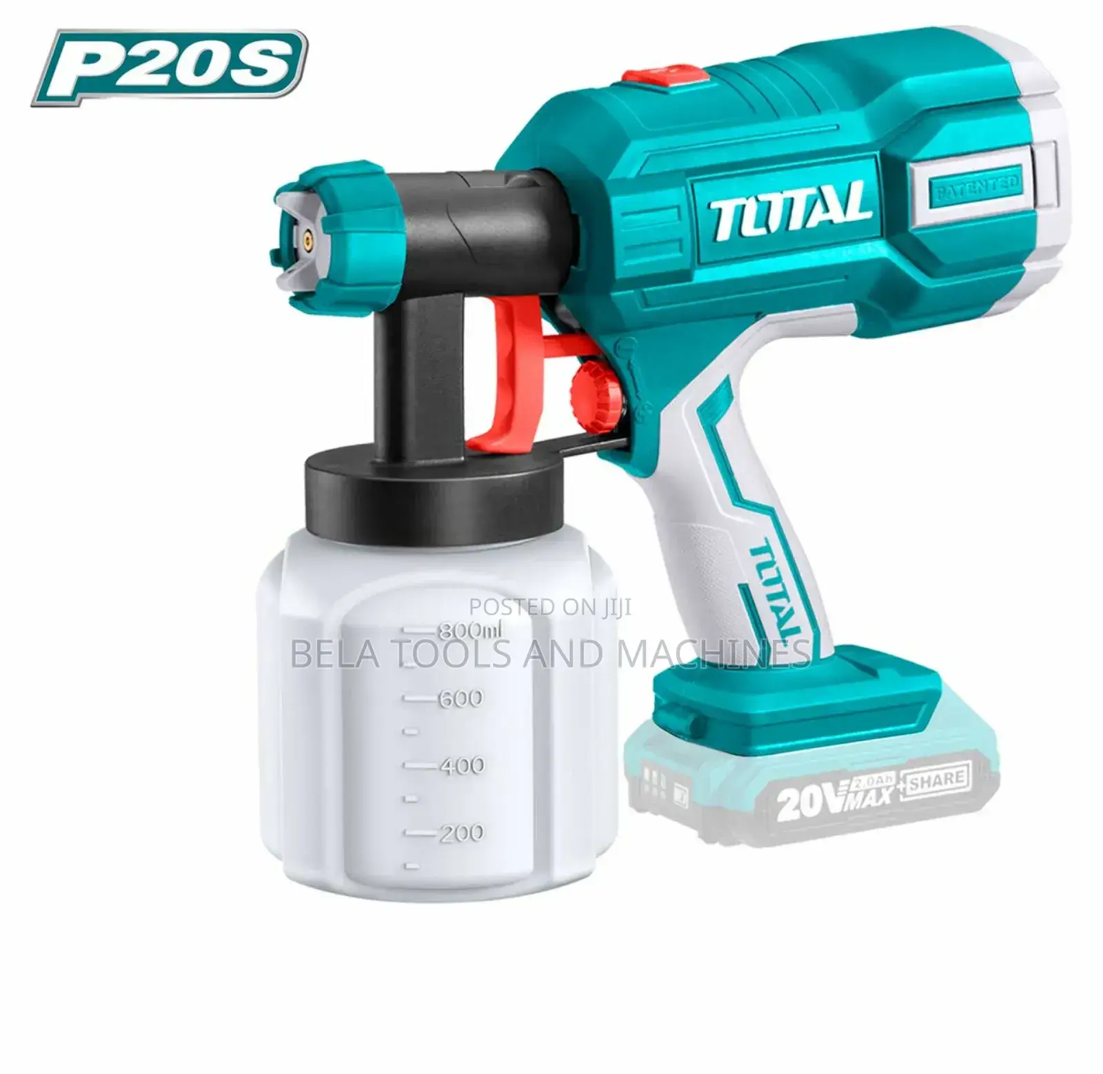 Cordless Spray Gun 20v