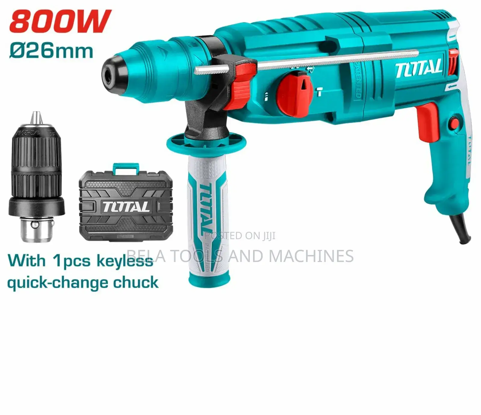 Total Hammer Drill 800w